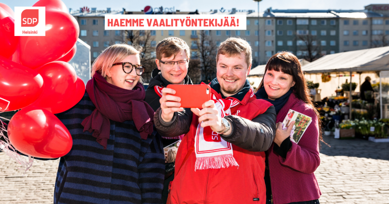 Haemme vaalityöntekijää