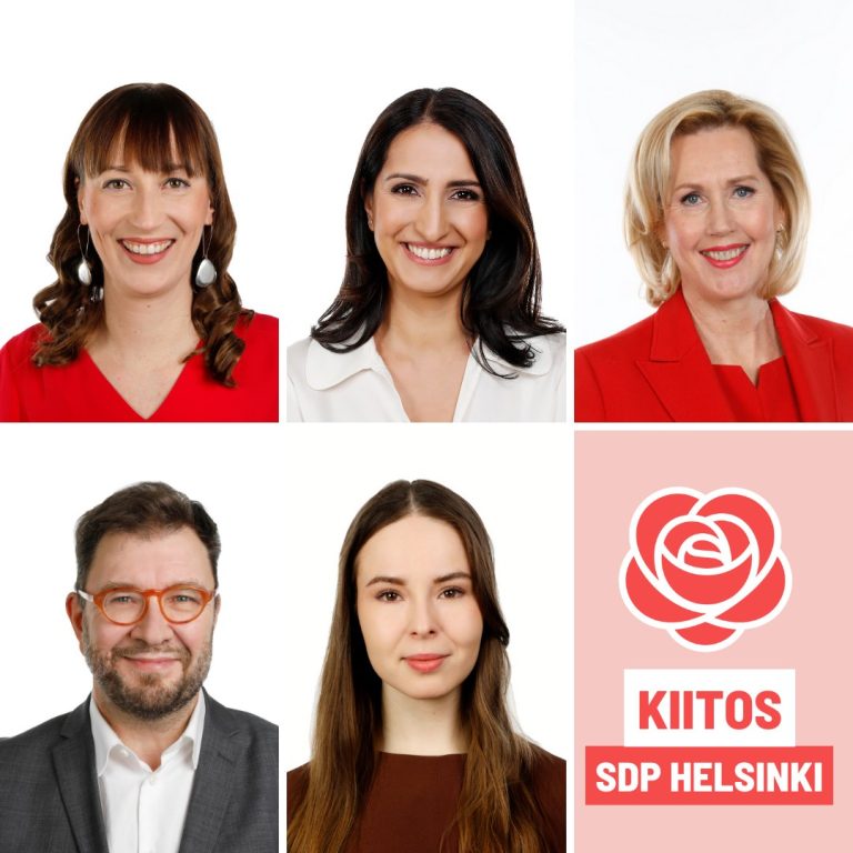Viisi paikkaa Helsinkiin!