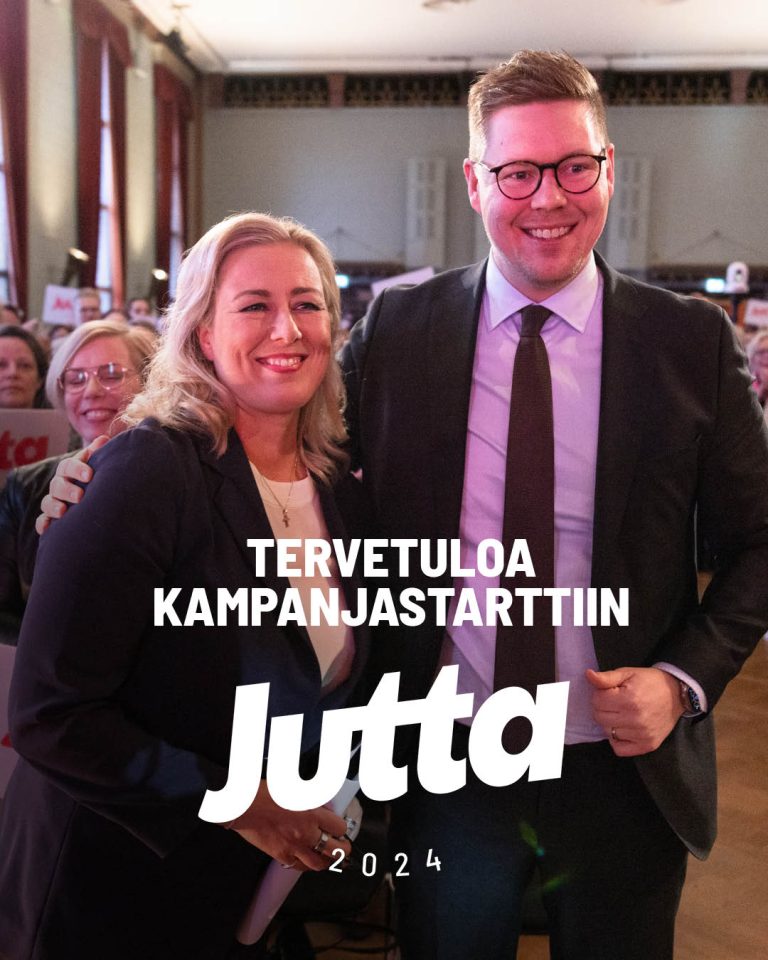 Tervetuloa Jutta Urpilaisen kampanjastarttiin 2.12.